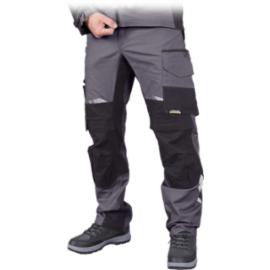 HARVERAIR-T - spodnie ochronne do pasa HARVERAIR,  OEKO-TEX® Standard 100, 7 kieszeni, odblaski, 97% bawełna, 3% spandex canvas, 240 g/m2 - 46-62.