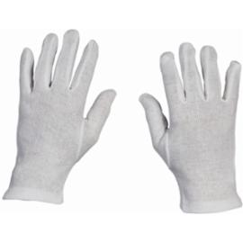 KITE - Rękawice szyte, dzianina  białe kosmetyczne 100% bawełna 