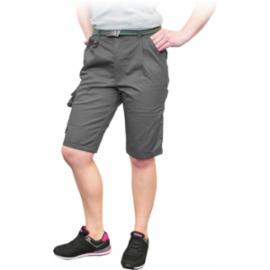 LH-WOMVOB-TS - damskie krótkie spodnie ochronne do pasa, 65% poliester, 35% bawełna, 270 g/m² - 3 kolory - S - 3XL.