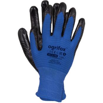OX-PLUMO - nitrylowe rękawice ochronne zwiększona odporność na smary, oleje, tłuszcze i węglowodory - 7-11.