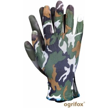 OX-POLICAMO - Rękawice ochronne w kolorze moro - 6-10.