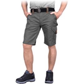 PROX-TS - spodnie ochronne do pasa z krótkimi nogawkami PROX, guzik, zamek, 4 kieszenie, odblaski, 65% poliester, 35% bawełna. 295-300 g/m² - 4 kolory - S-3XL.