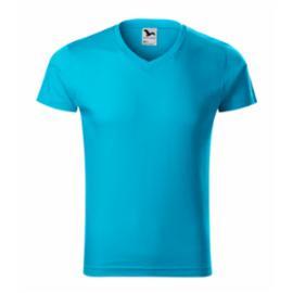 Slim Fit V-neck 146 - ADLER - Koszulka męska, 180 g/m² - 14 kolorów - S-3XL