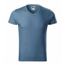 Slim Fit V-neck 146 - ADLER - Koszulka męska, 180 g/m², 14 kolorów - S-3XL