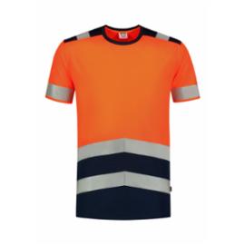 T-Shirt High Vis Bicolor T01 - ADLER - Koszulka unisex, 180 g/m², 100% poliester, 2 kolory - S-3XL