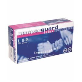 SEMPERGUARD LATEX IC - rękawice jednorazowe - powder free, Lateks - 06-10