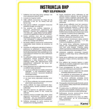 IAC01 Instrukcja BHP przy szlifierkach