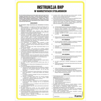 IAB01 Instrukcja BHP w warsztatach stolarskich
